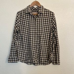 Banana Republic plaid button up